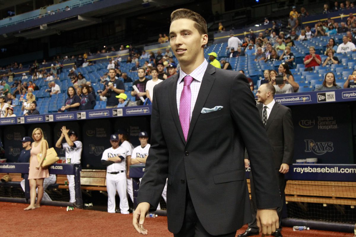 Blake Snell was named the Rays' top minor league pitcher for the second straight season