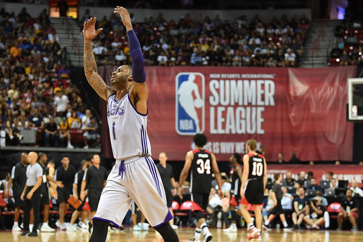NBA: Summer League-Portland Trail Blazers at Los Angeles Lakers