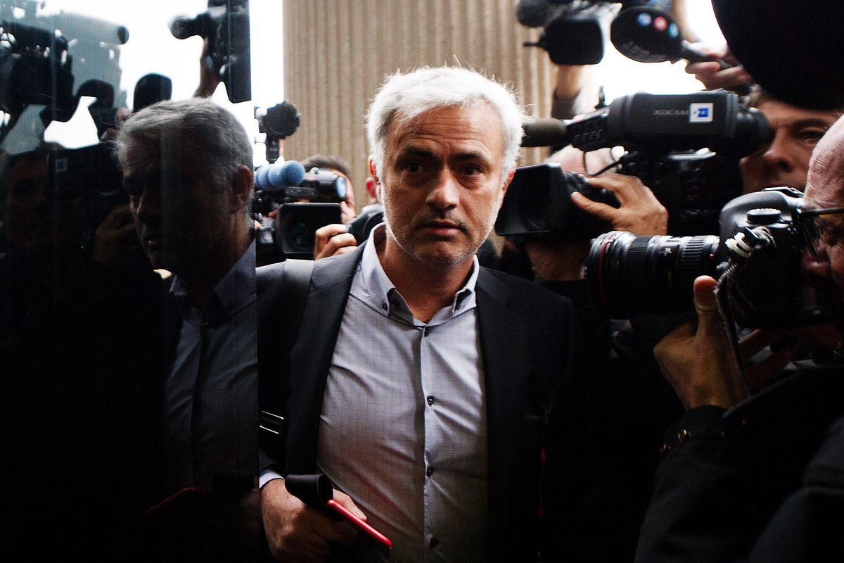 Jose Mourinho attends Tax Fraud Hearing