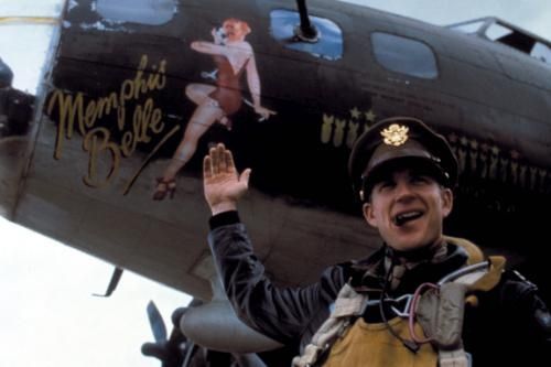 Matthew Modine is the pilot of the “Memphis Belle” in the 1990 film.