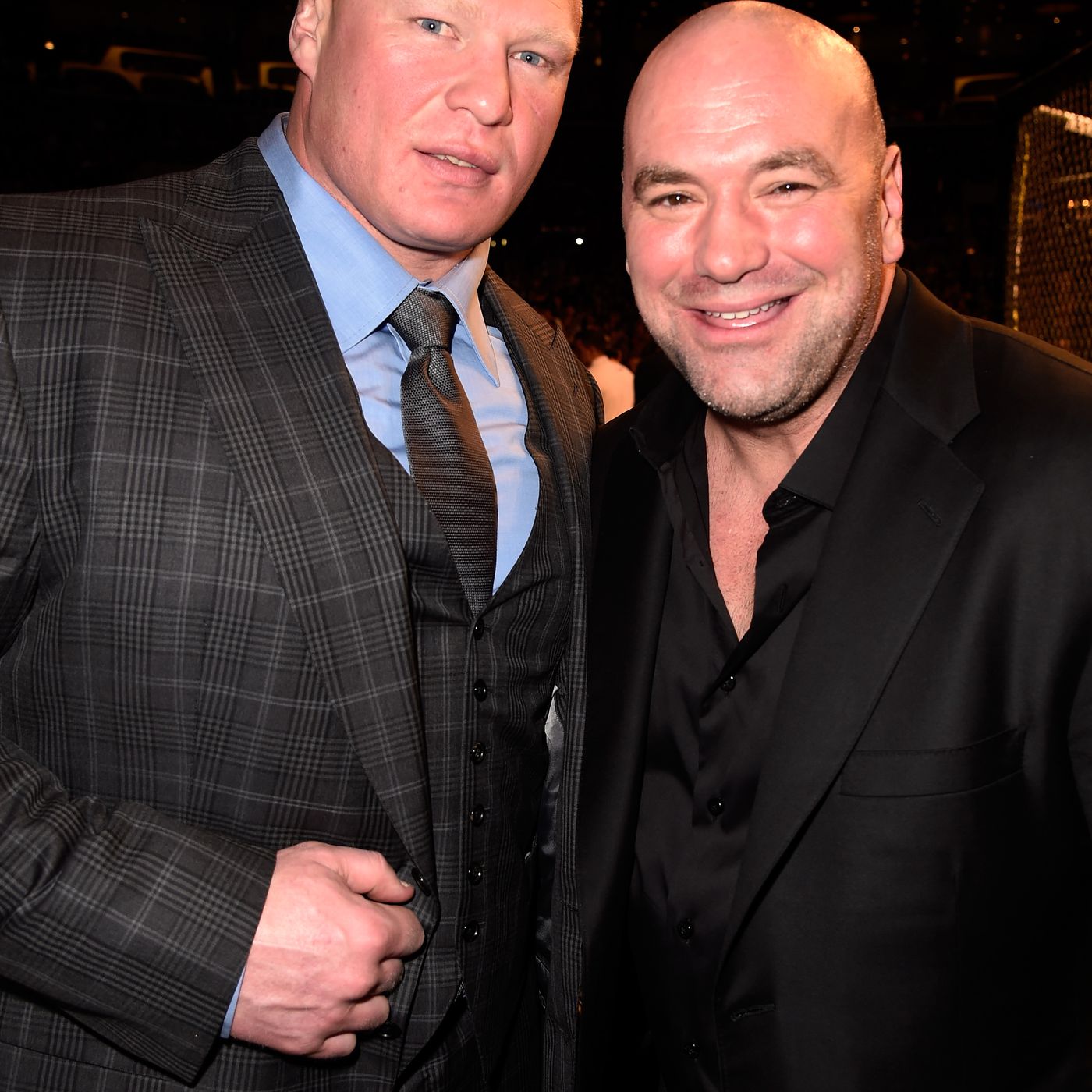 Brock Lesnar compares 'father figure' Vince McMahon with Dana White, says  UFC should've paid 'more' - Bloody Elbow