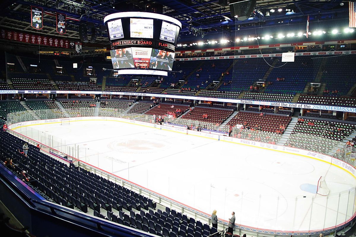 NHL: Detroit Red Wings at Calgary Flames
