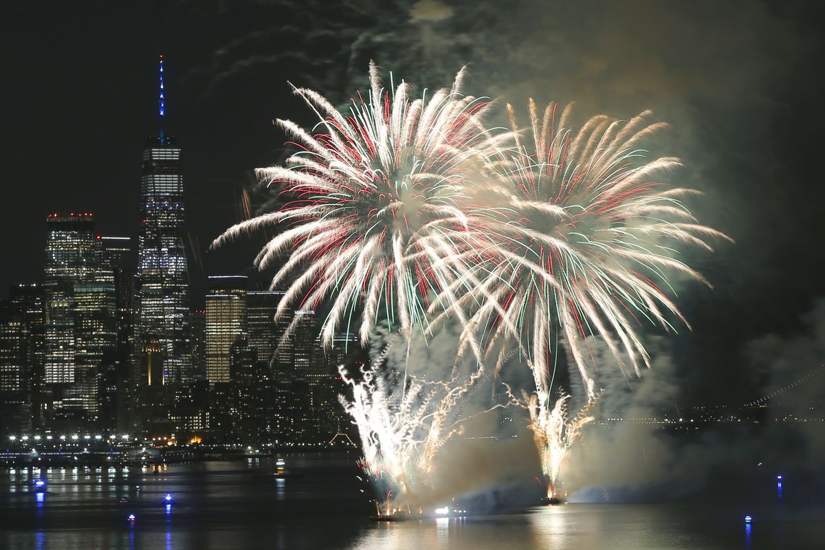 Second of Six Macy’s July 4th Fireworks Shows in New York City