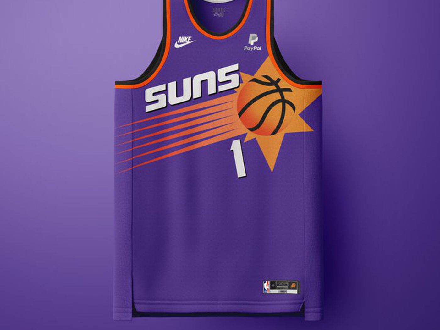 suns official jersey