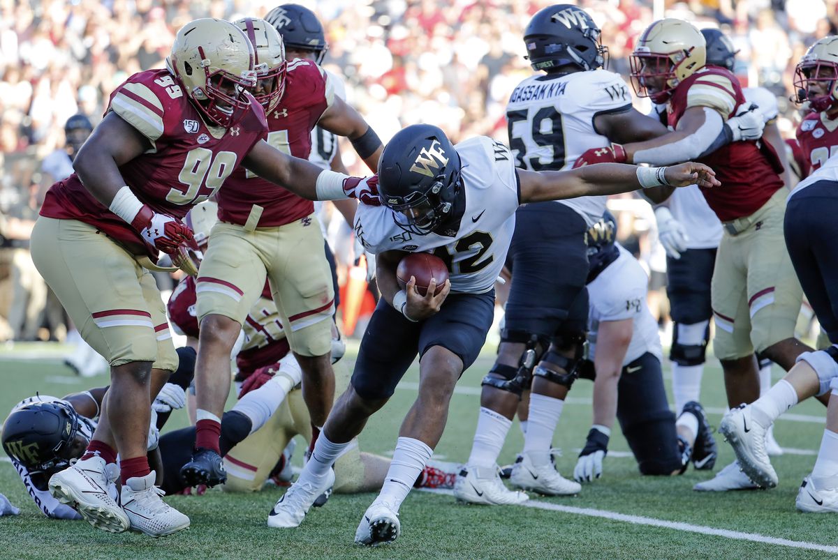 COLLEGE FOOTBALL: SEP 28 Wake Forest at Boston College