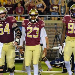 Samford at Florida State: Garnet and Gold Captains take the field.