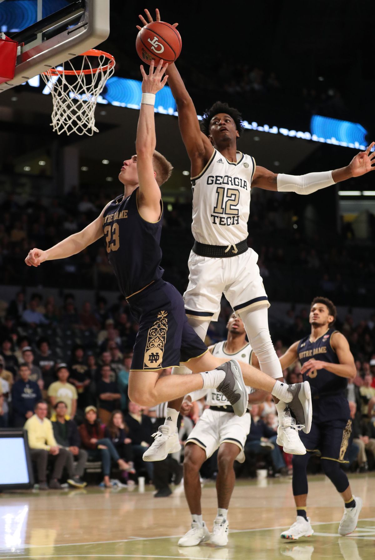 NCAA Basketball: Notre Dame at Georgia Tech