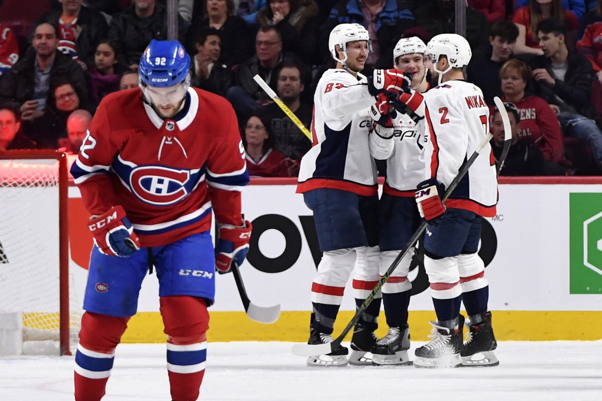 NHL: Washington Capitals at Montreal Canadiens