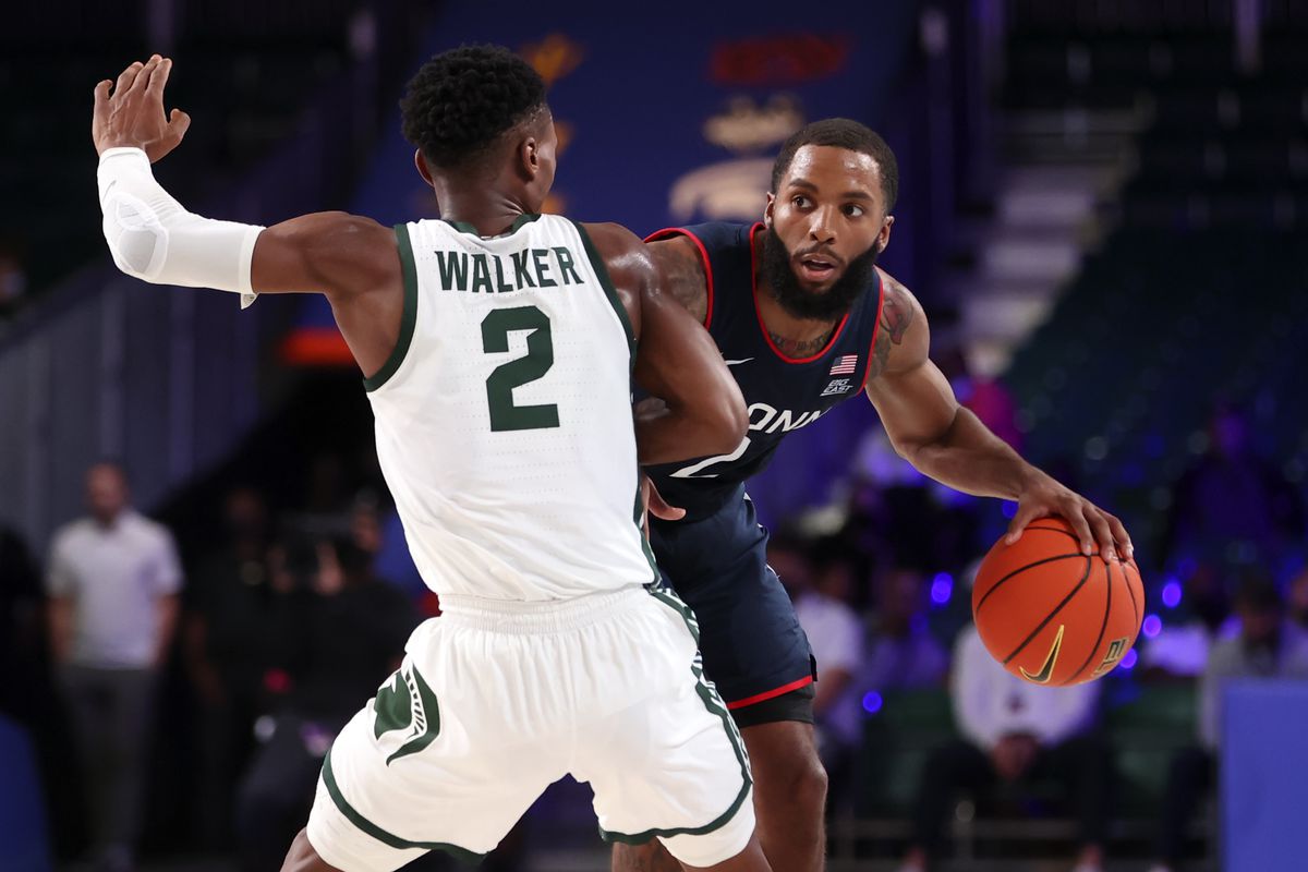 NCAA Basketball: Connecticut at Michigan State
