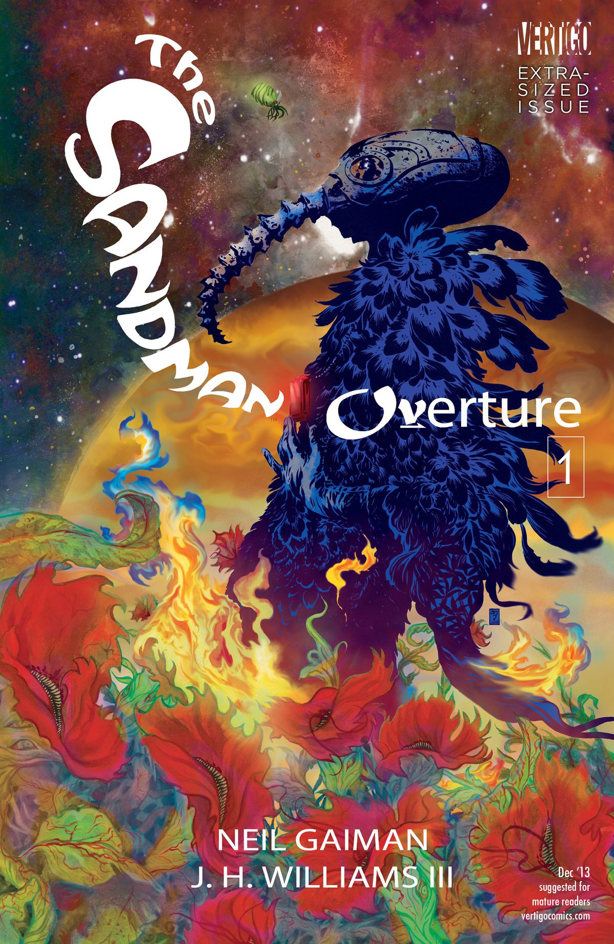 The cover of Sandman: Overture #1, DC Vertigo (2013).