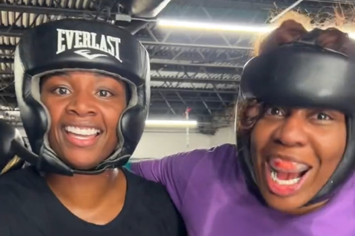 Undisputed champs Claressa Shields and Franchon Crews-Dezurn are training together for their upcoming bouts