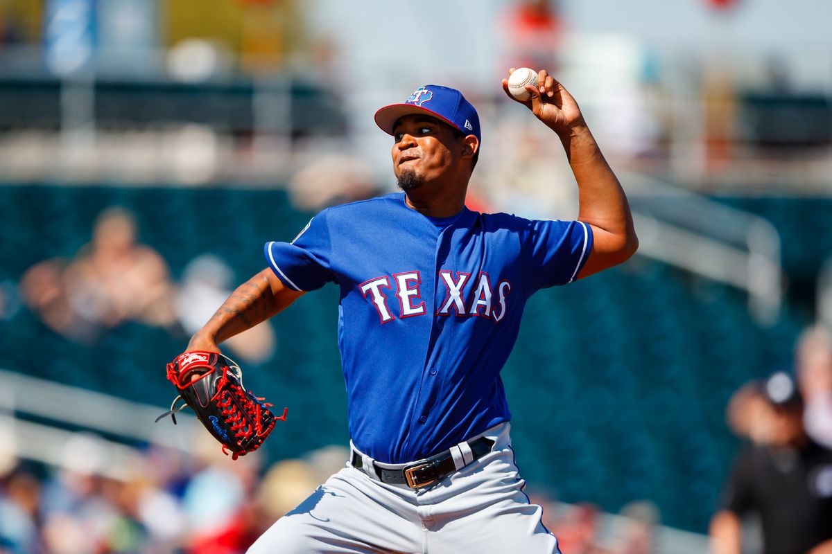 MLB: Spring Training-Texas Rangers at Cleveland Indians