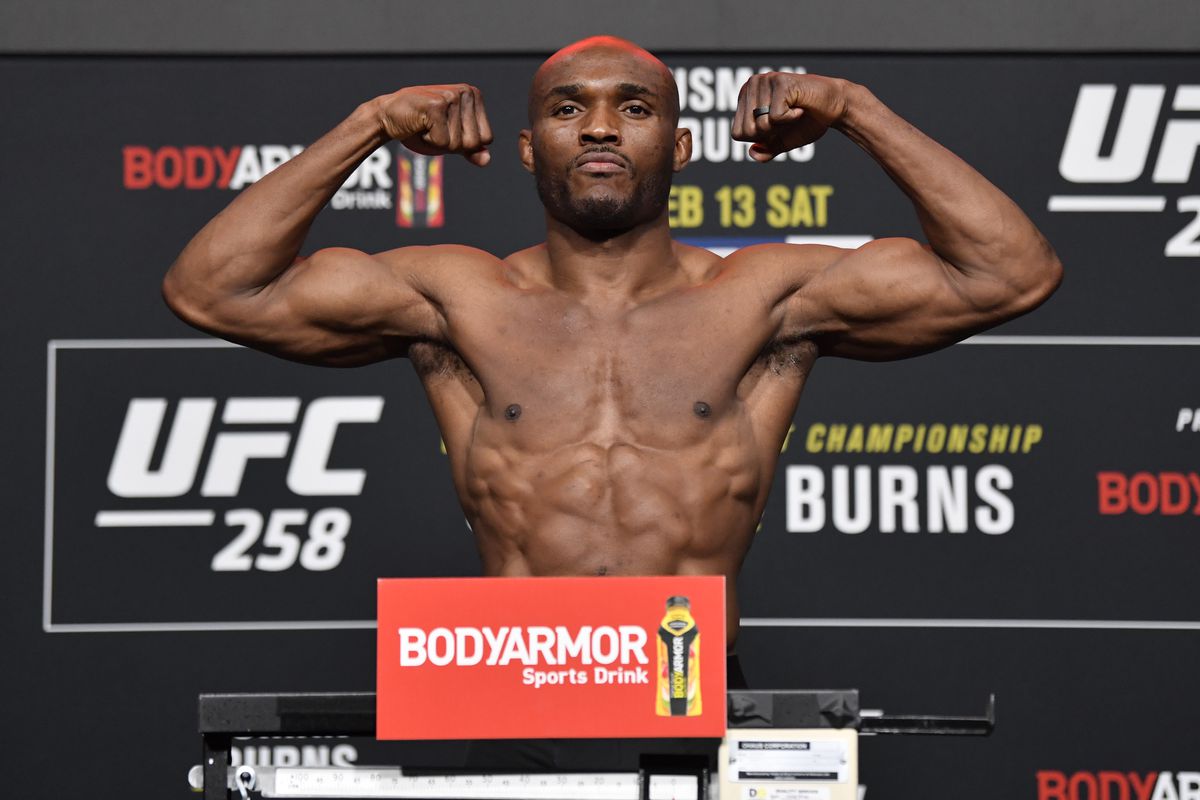UFC 258 Kamaru Usman v Gilbert Burns: Weigh-Ins