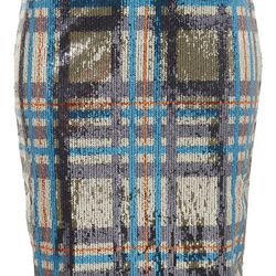 Sequin-check <a href="http://us.topshop.com/en/tsus/product/sale-offers-70842/sale-70857/sequin-check-pencil-skirt-2172383?bi=1&ps=200">pencil skirt</a>, $45 (was $90).