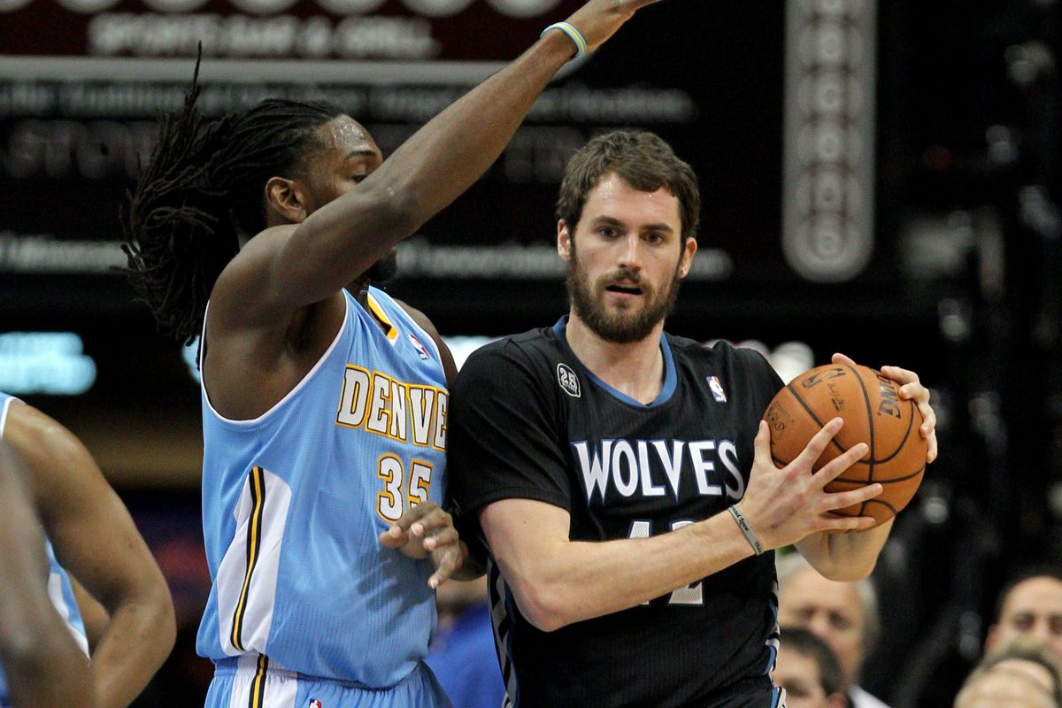 Kenneth Faried and Kevin Love