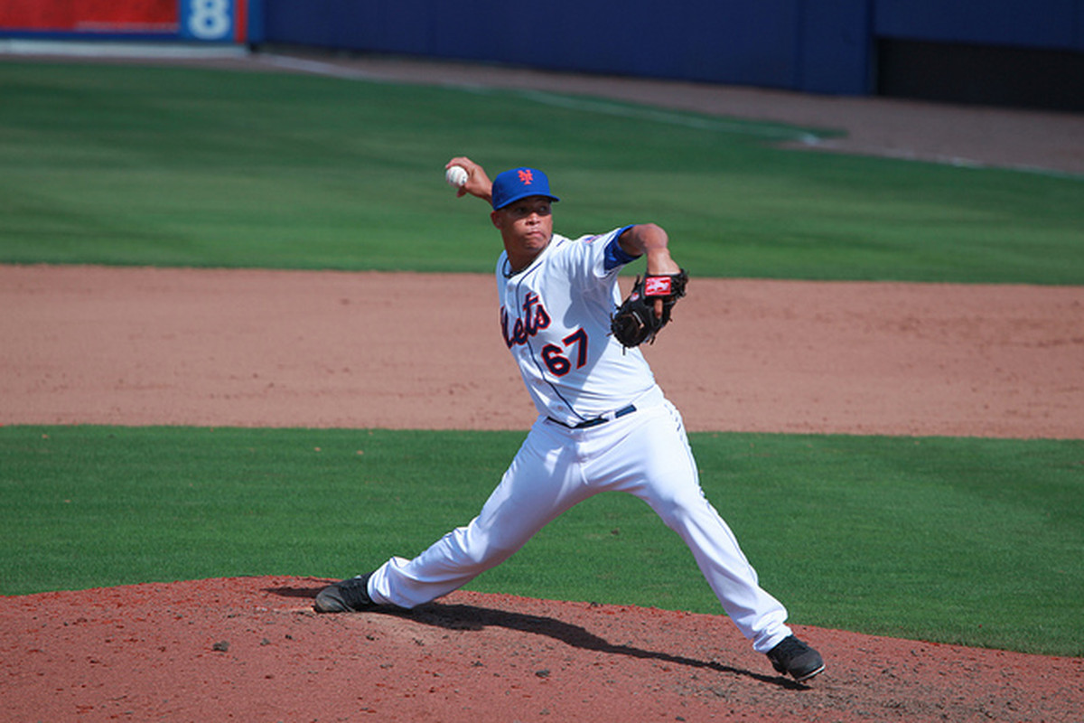 RHP Hansel Robles posted a 3.72 ERA in 15 starts for the St. Lucie Mets in 2013.