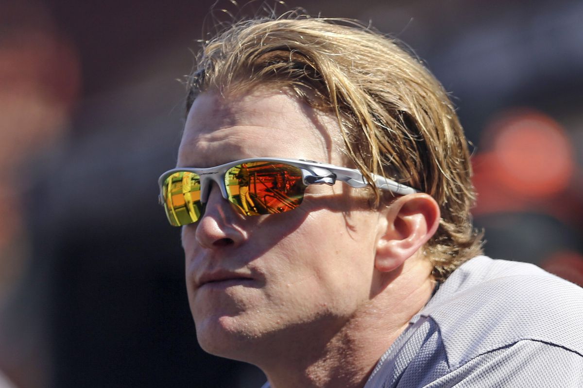 I'm kind of jealous of Nate McLouth's hair. 