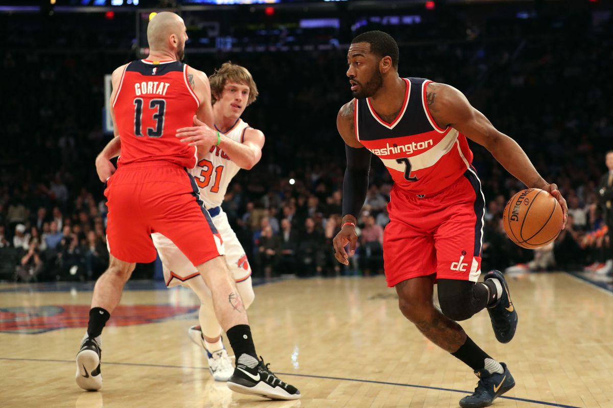 NBA: Washington Wizards at New York Knicks