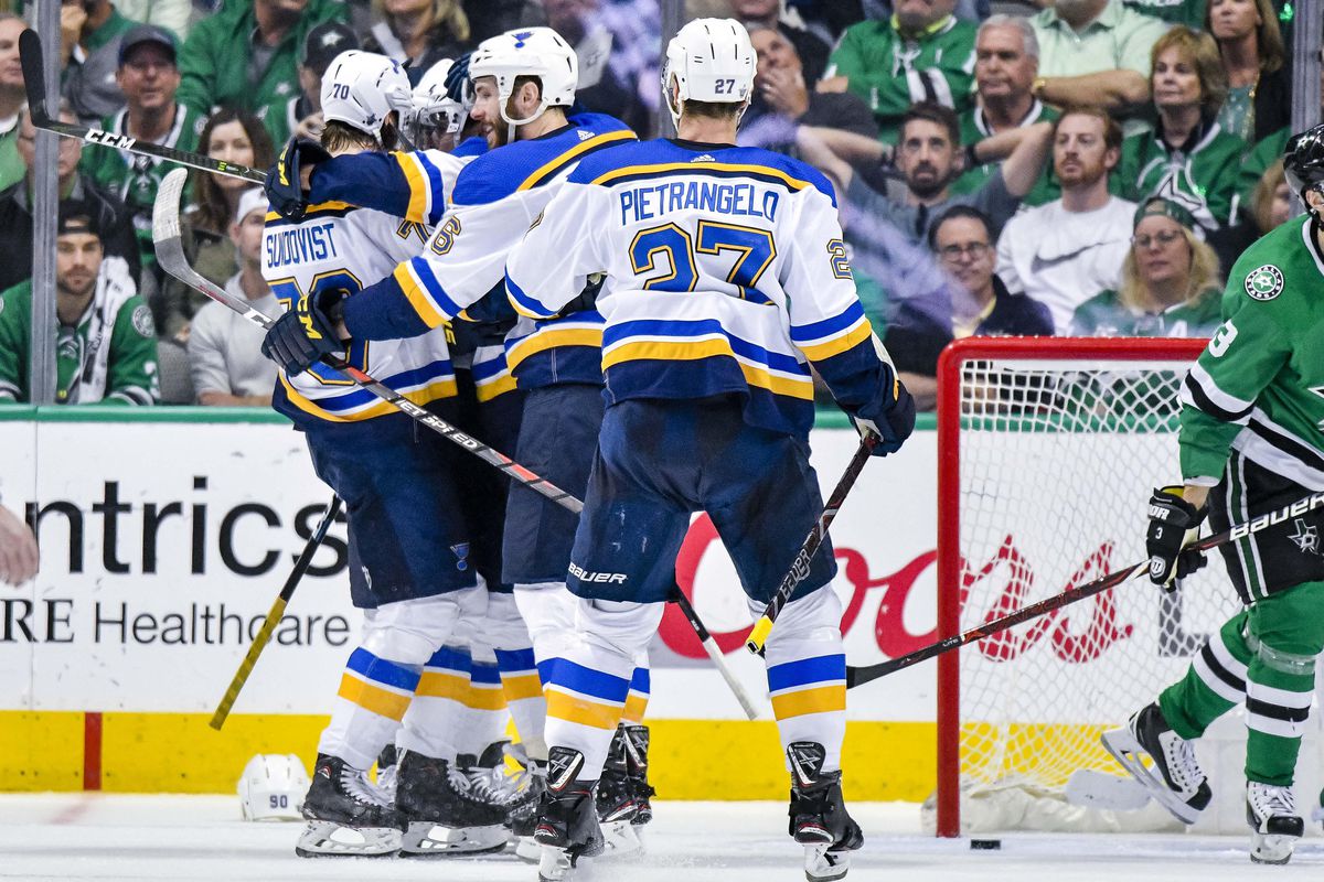 NHL: Stanley Cup Playoffs-St. Louis Blues at Dallas Stars