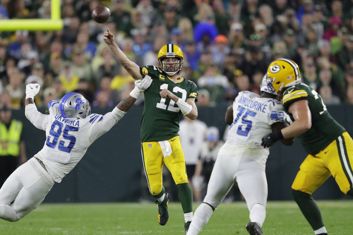 Packers trounced by Lions on Thursday Night Football 34-20