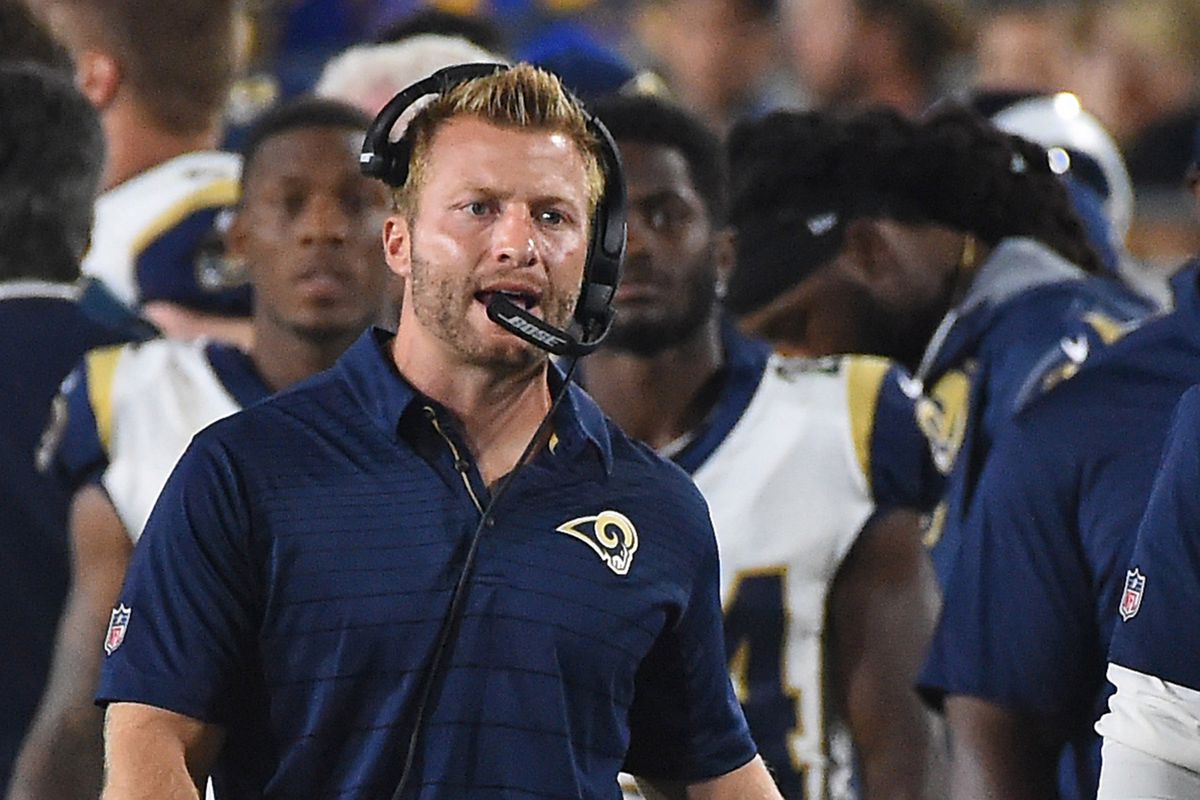 Old Salty Guys Are Not Impressed By Los Angeles Rams' Head Coach Sean McVay  - Turf Show Times