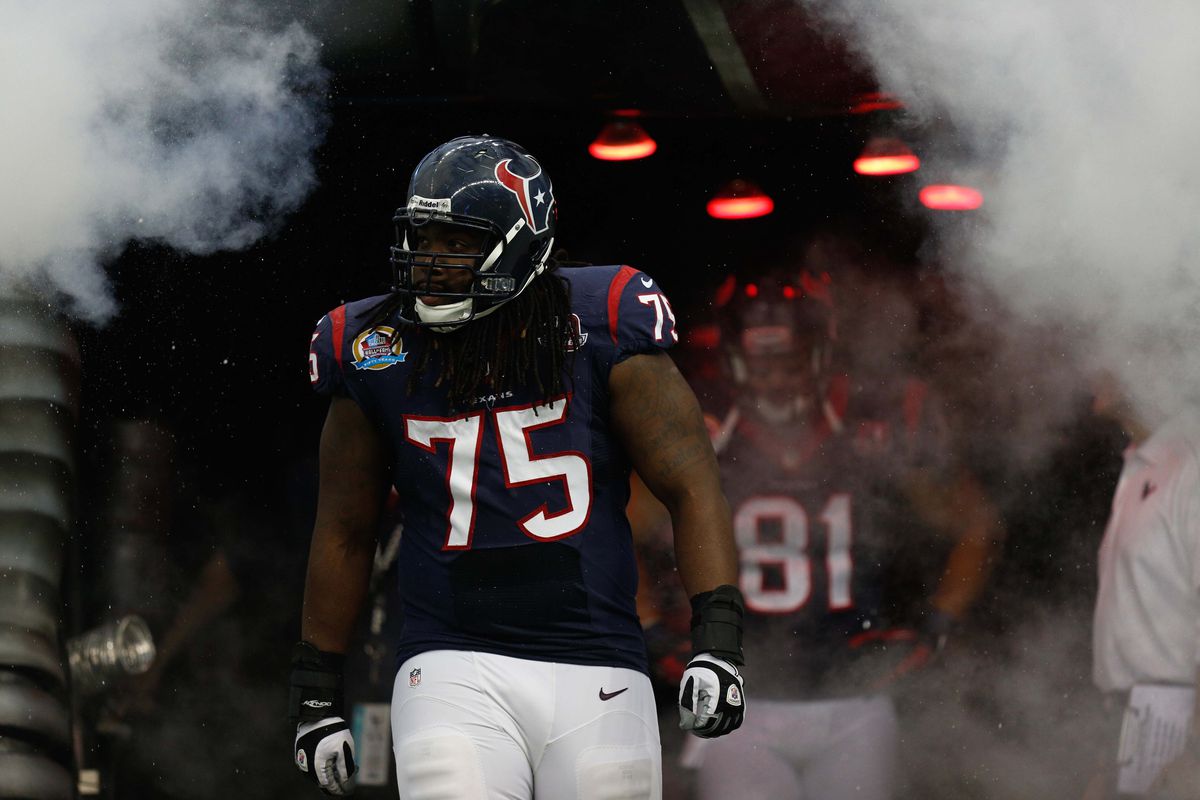 Still the starting right tackle for your Houston Texans.  Sigh.