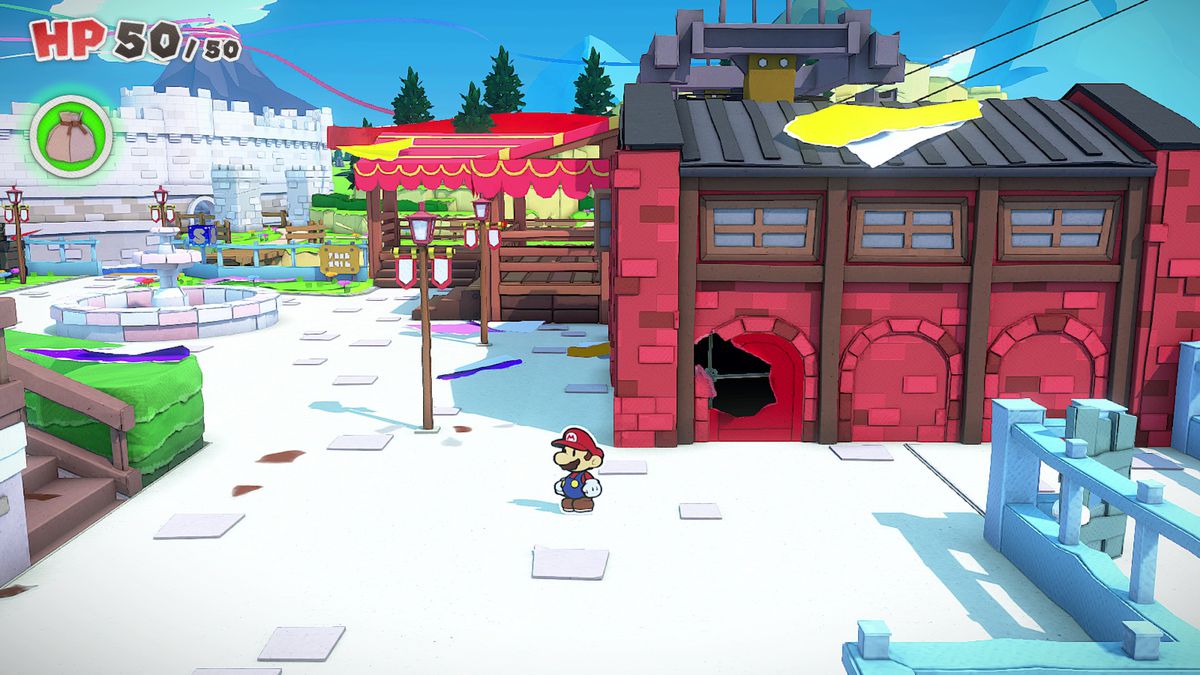 Paper Mario: The Origami King guide: Toad Town collectibles locations