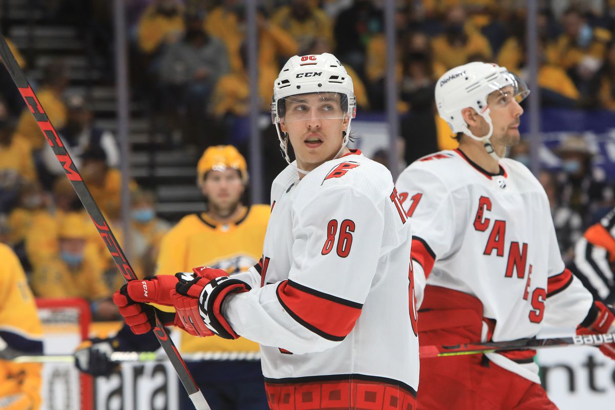 NHL: MAY 21 Stanley Cup Playoffs First Round - Hurricanes at Predators