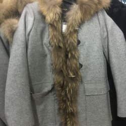 Fur coat, $495 (from $1,335)