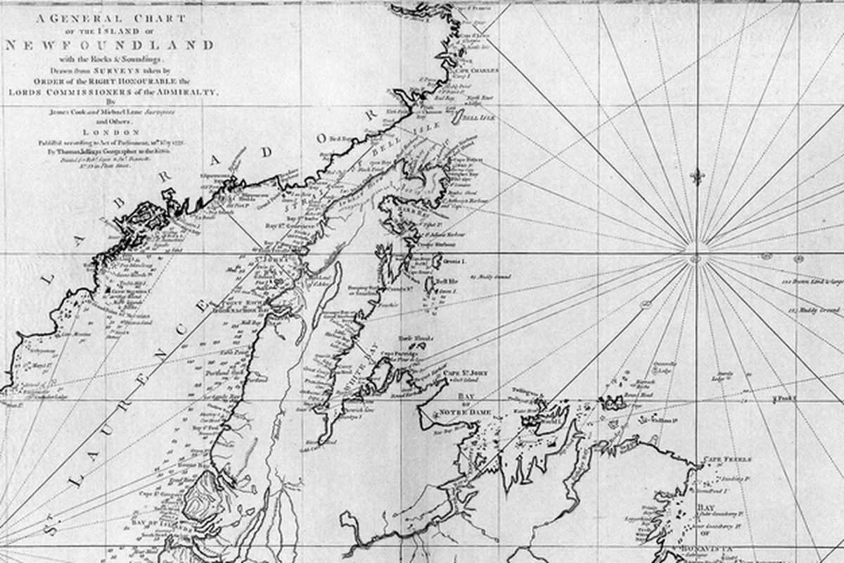 Newfoundland Map (Wikimedia)