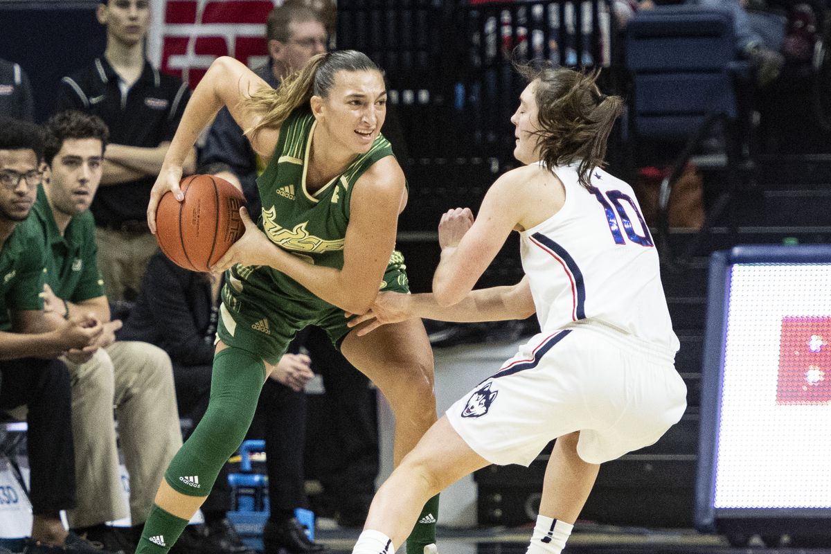 COLLEGE BASKETBALL: JAN 13 Women’s USF at UConn