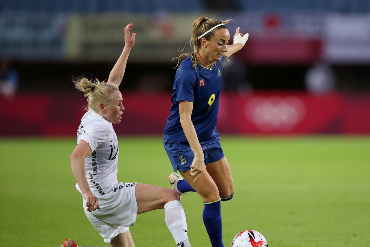 New Zealand vs Sweden: Women’s Football - Olympics: Day 4