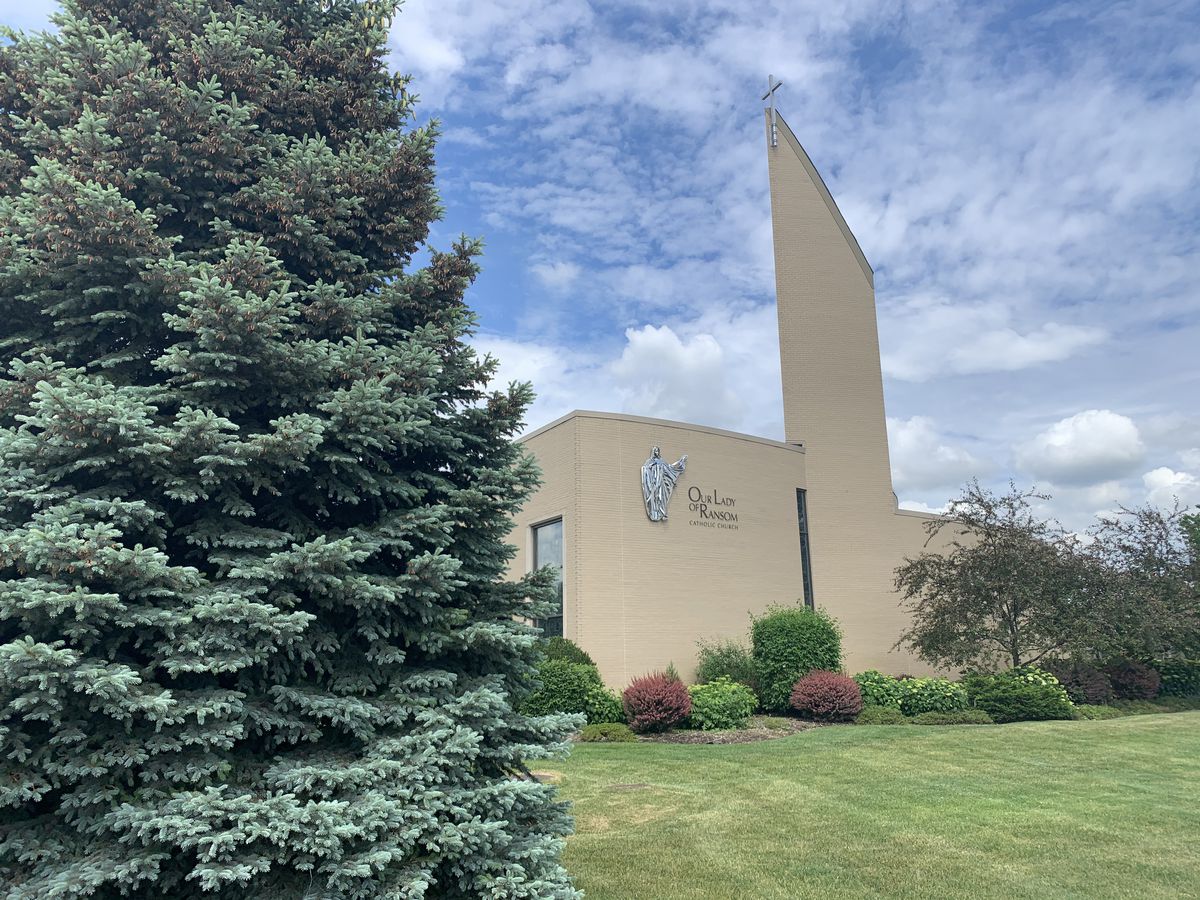 Our Lady of Ransom Church in Niles, where the Rev. Ronald Luka, a Claretian priest deemed to have been credibly accused of sexual misconduct, once served.