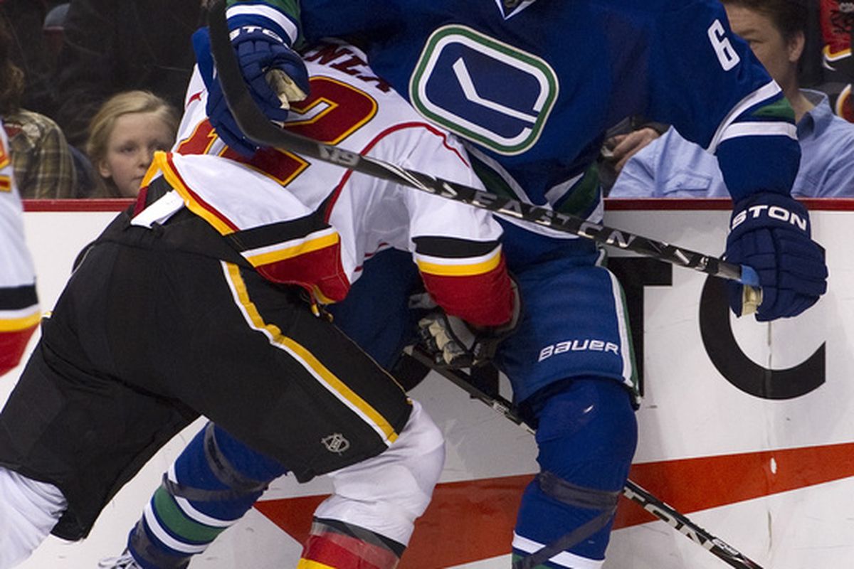 Sami Salo is Tampa Bay's latest import from Vancouver(Photo by Rich Lam/Getty Images)