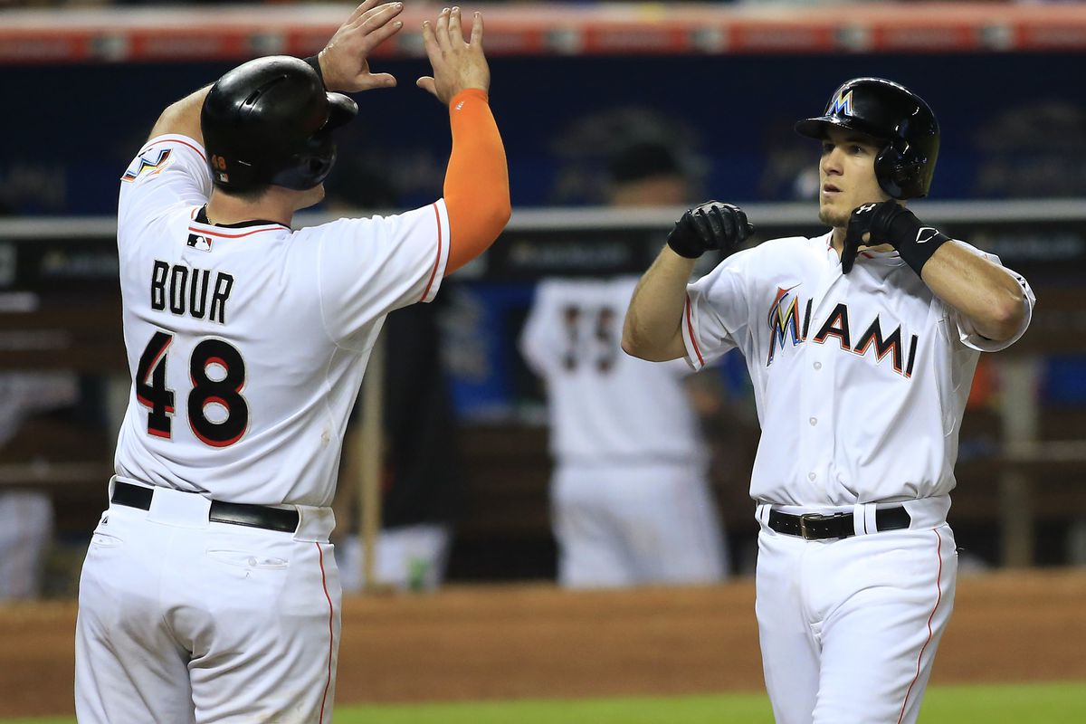 Justin Bour and J.T. Realmuto
