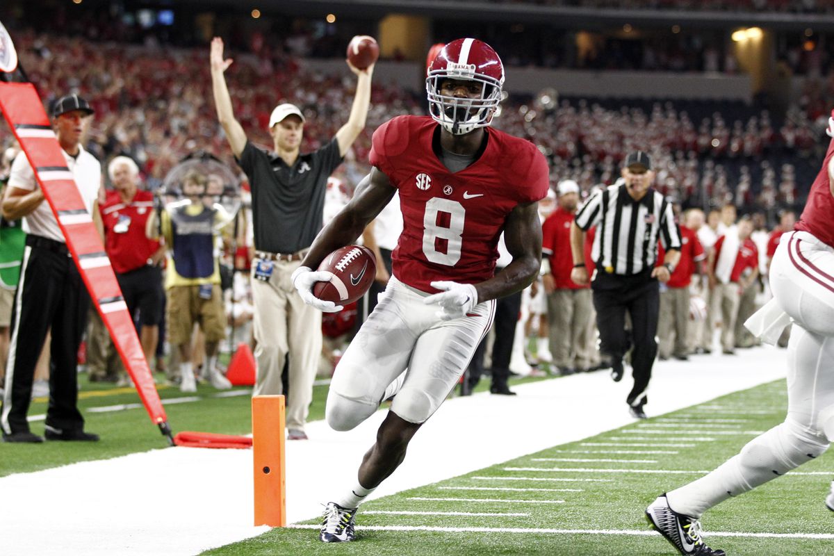 Robert Foster gives Bama a lead over Wisconsin that they would not relinquish.