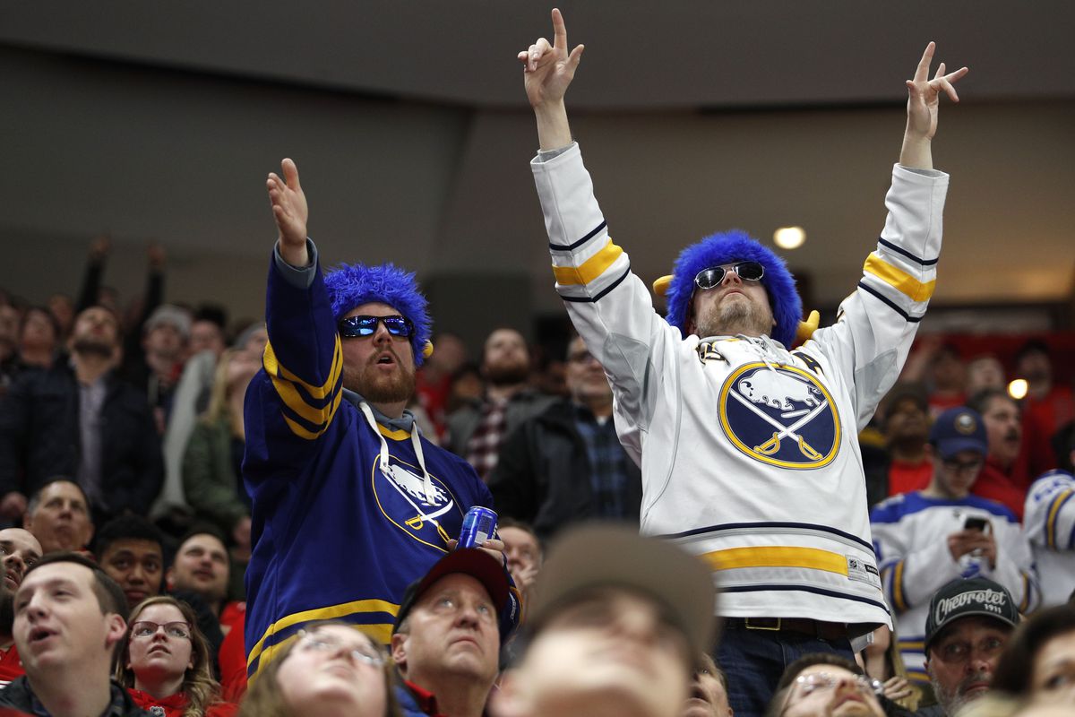 NHL: Buffalo Sabres at Detroit Red Wings