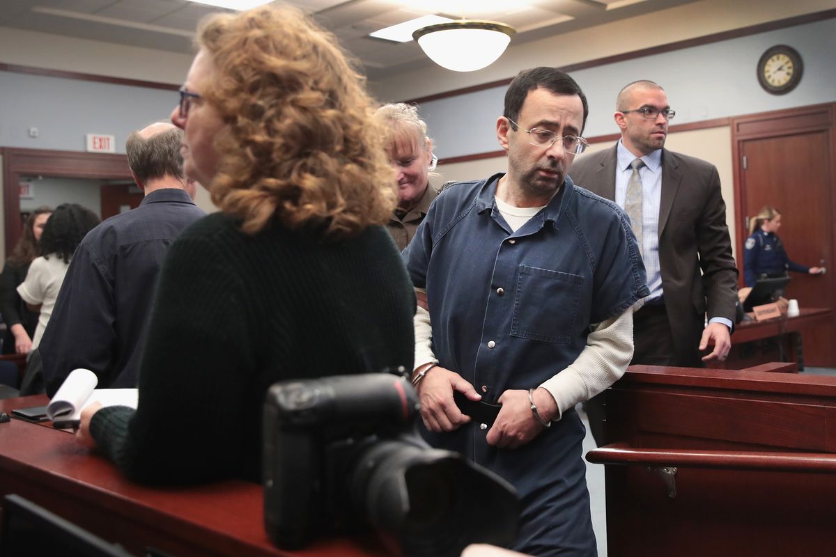 USA Gymnastics Doctor Larry Nassar Sentenced On Multiple Sexual Assault Charges