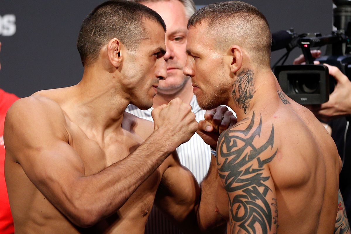 George Sotiropoulos and Ross Pearson will clash in the main event Friday night.