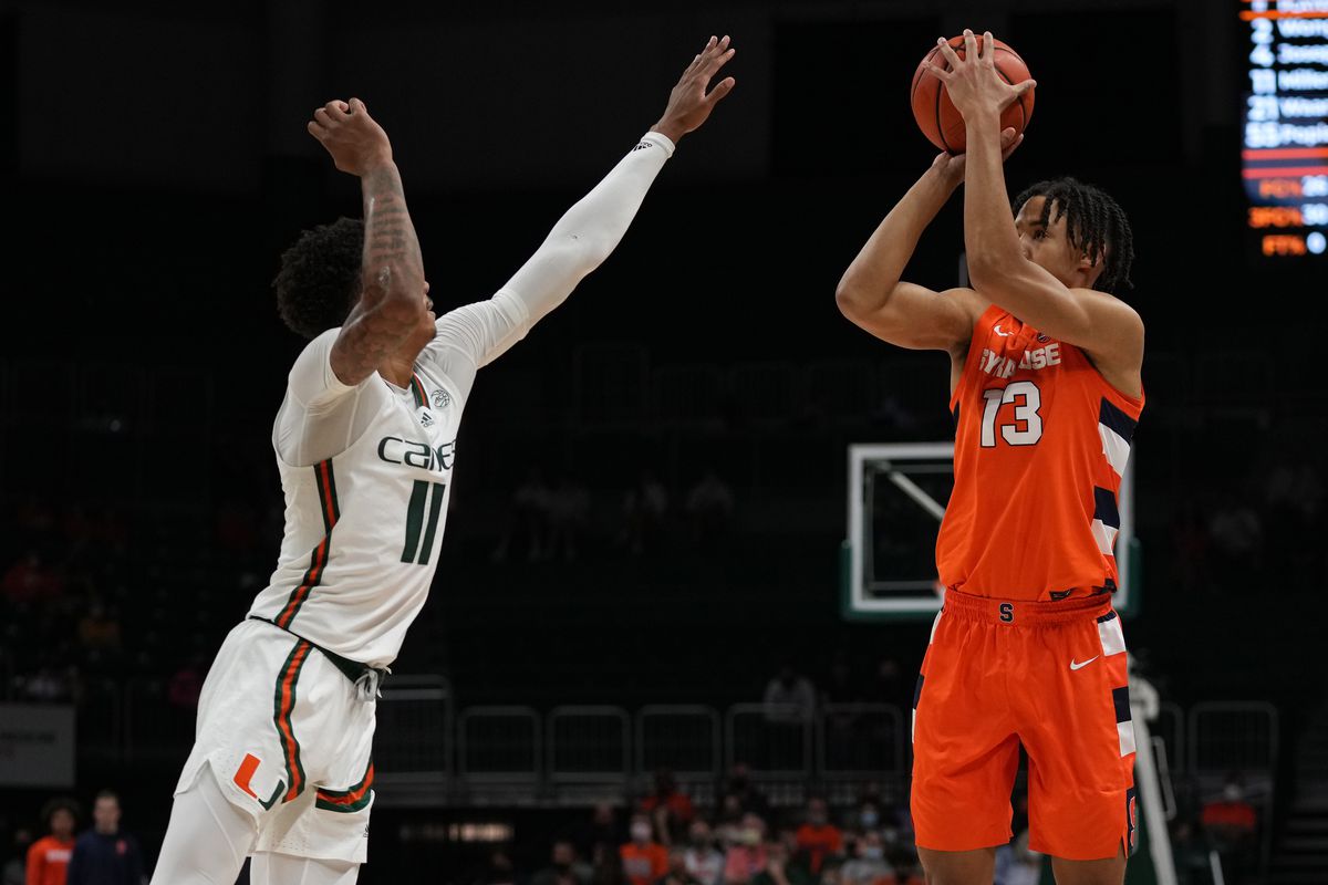 NCAA Basketball: Syracuse at Miami-Florida