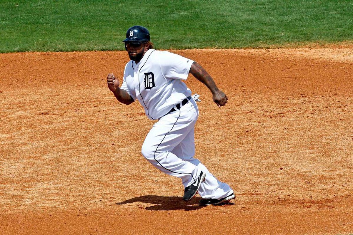 Yes, it's completely random, but when else am I going to find a picture of Prince Fielder running?