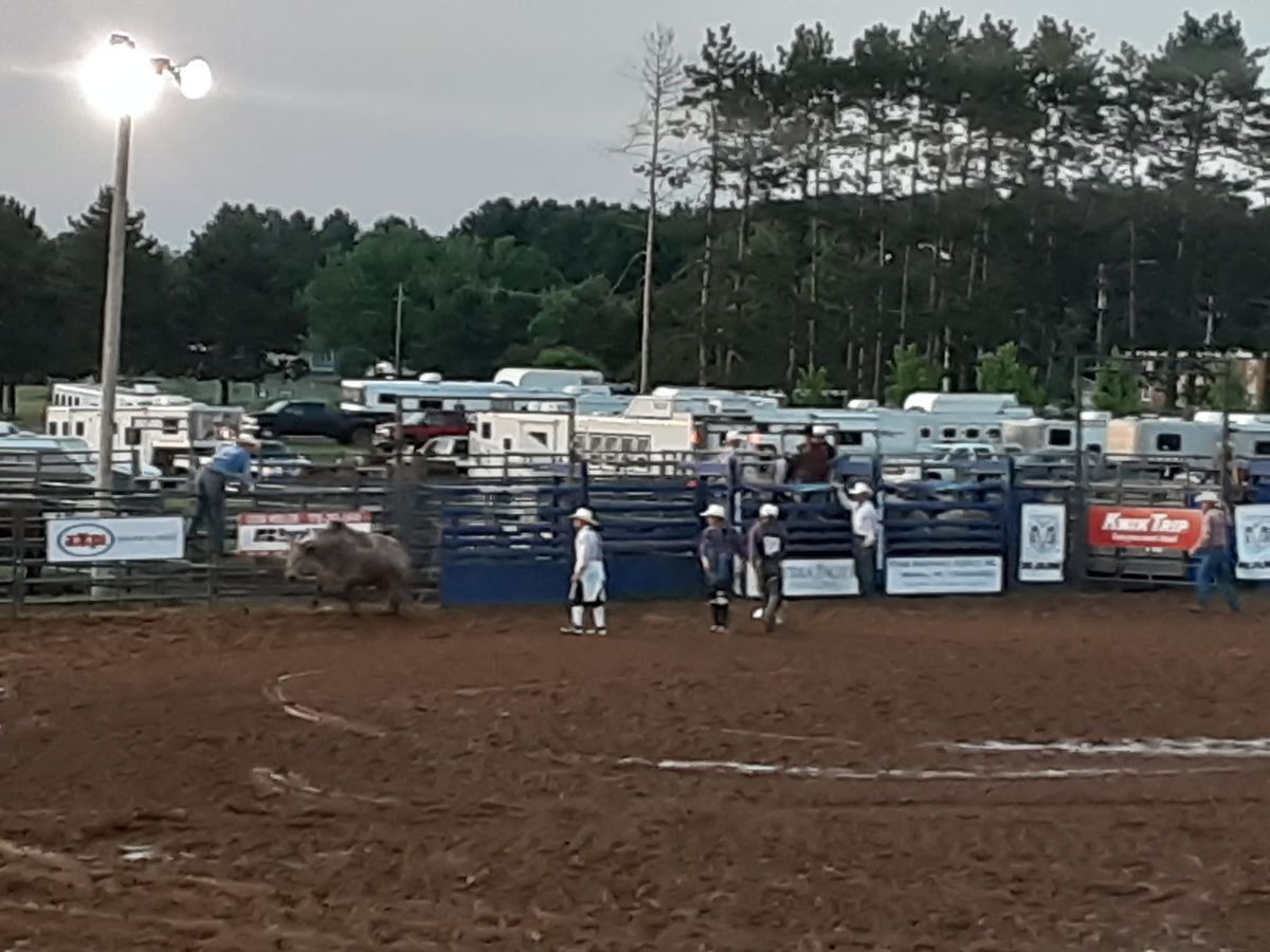 Bull riding in Wisconsin. Provided by Rob Abouchar