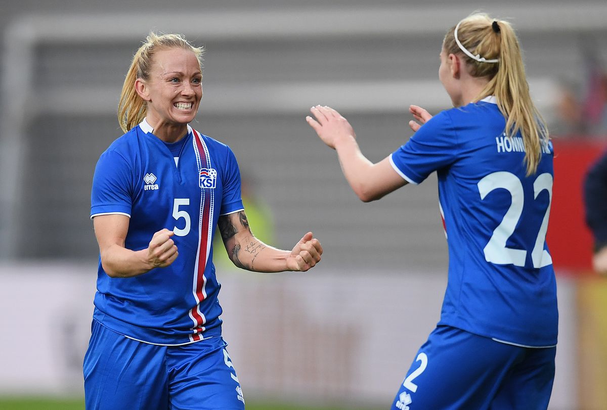 Germany Women's v Iceland Women's - 2019 FIFA Women's World Championship Qualifier