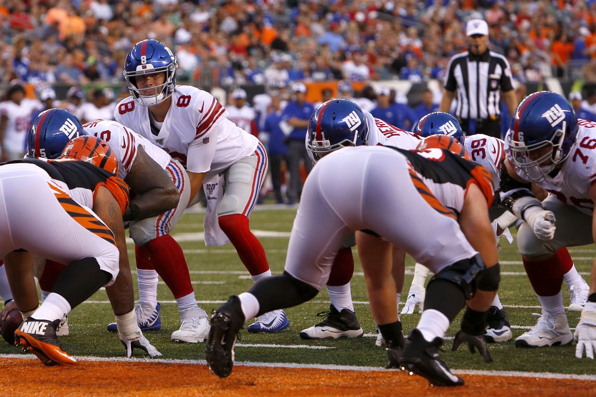 NFL: Preseason-New York Giants at Cincinnati Bengals