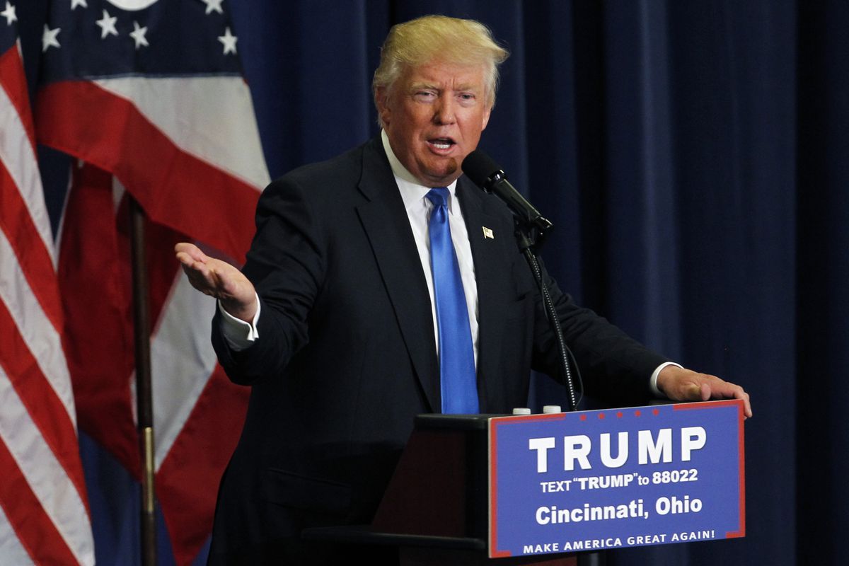 Donald Trump Campaigns in Cincinnati