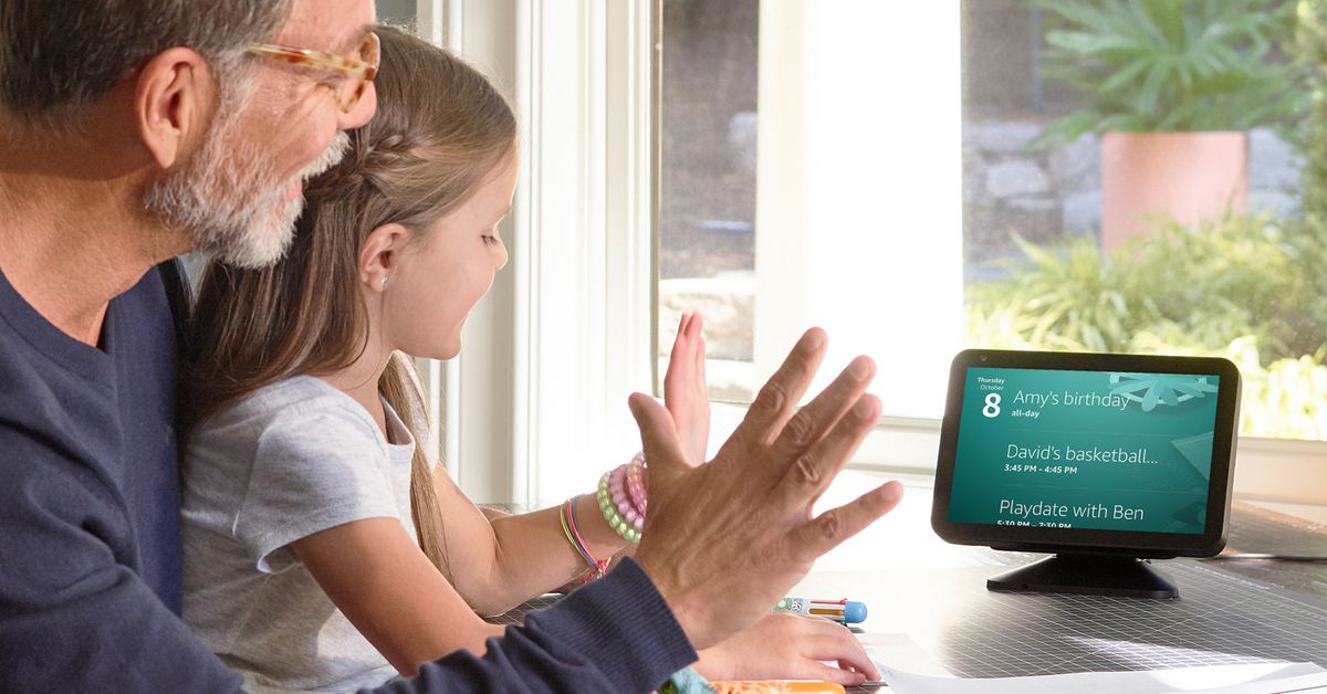 Amazon’s Echo Show device can now be controlled with a hand gesture