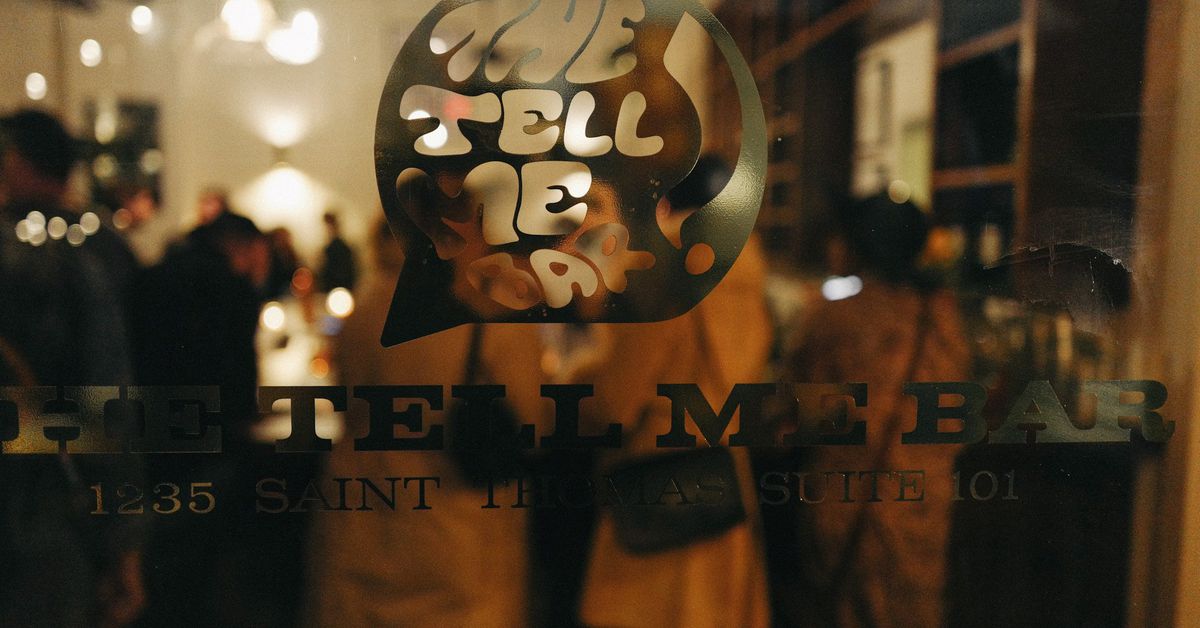 Look Inside the Tell Me Bar, New Orleans’s Moody New Natural Wine Bar in the LGD