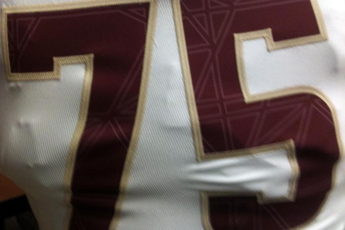 A look at the stained glass window look on the numbers <a href="http://twitter.com/#!/BCFootballNews/statuses/102056512414945280">(Via.)</a>