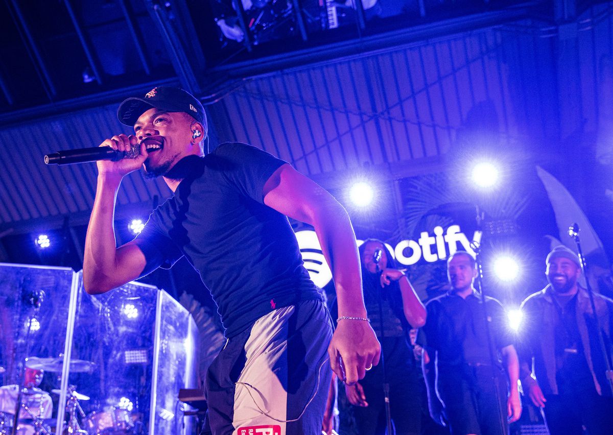 Chance the Rapper performs Thursday night at Chicago’s Garfield Park Conservatory.