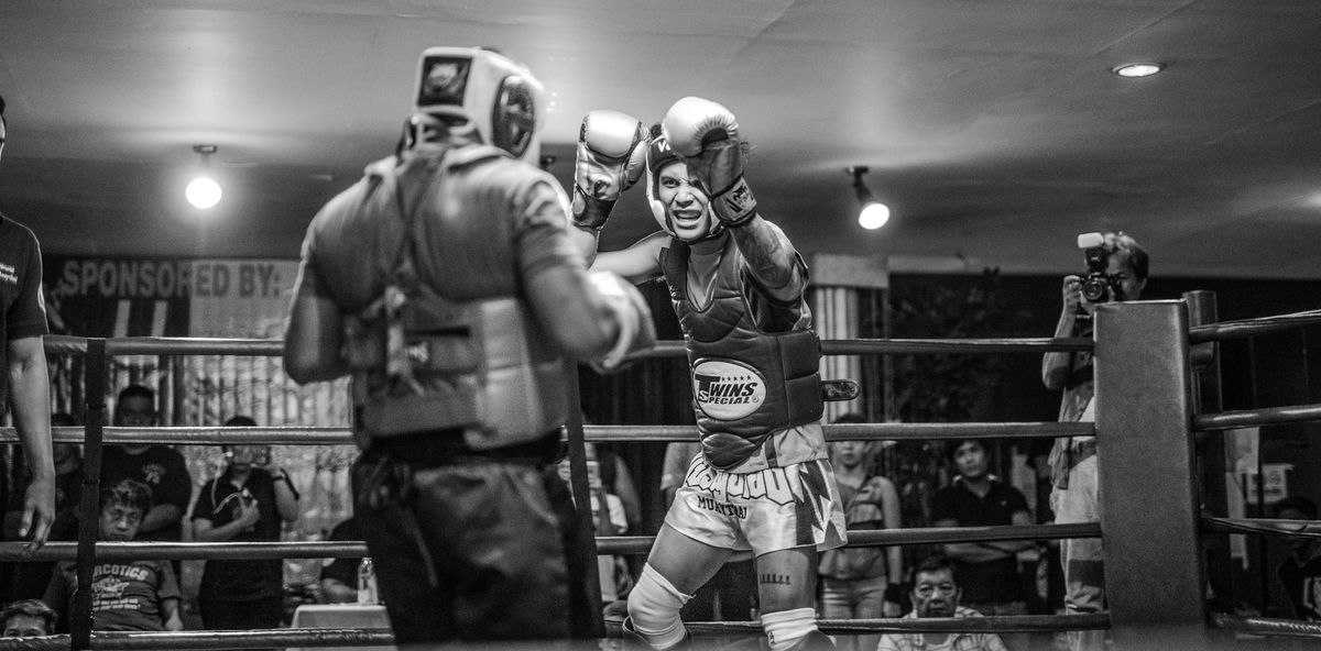 From Writing to Fighting, Paolo Tabuena, Muay Thai